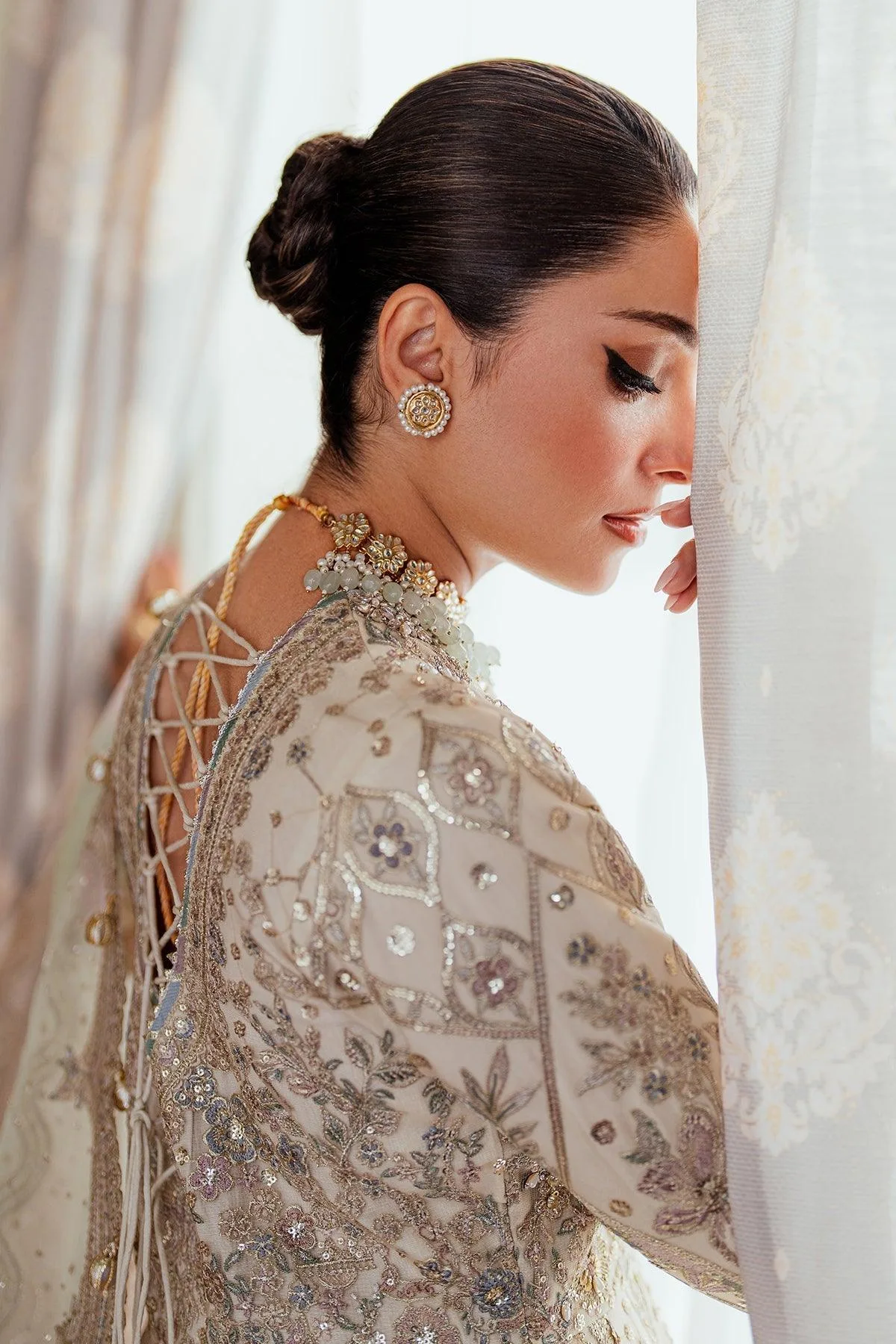 White Organza – view 11 – Poshaq