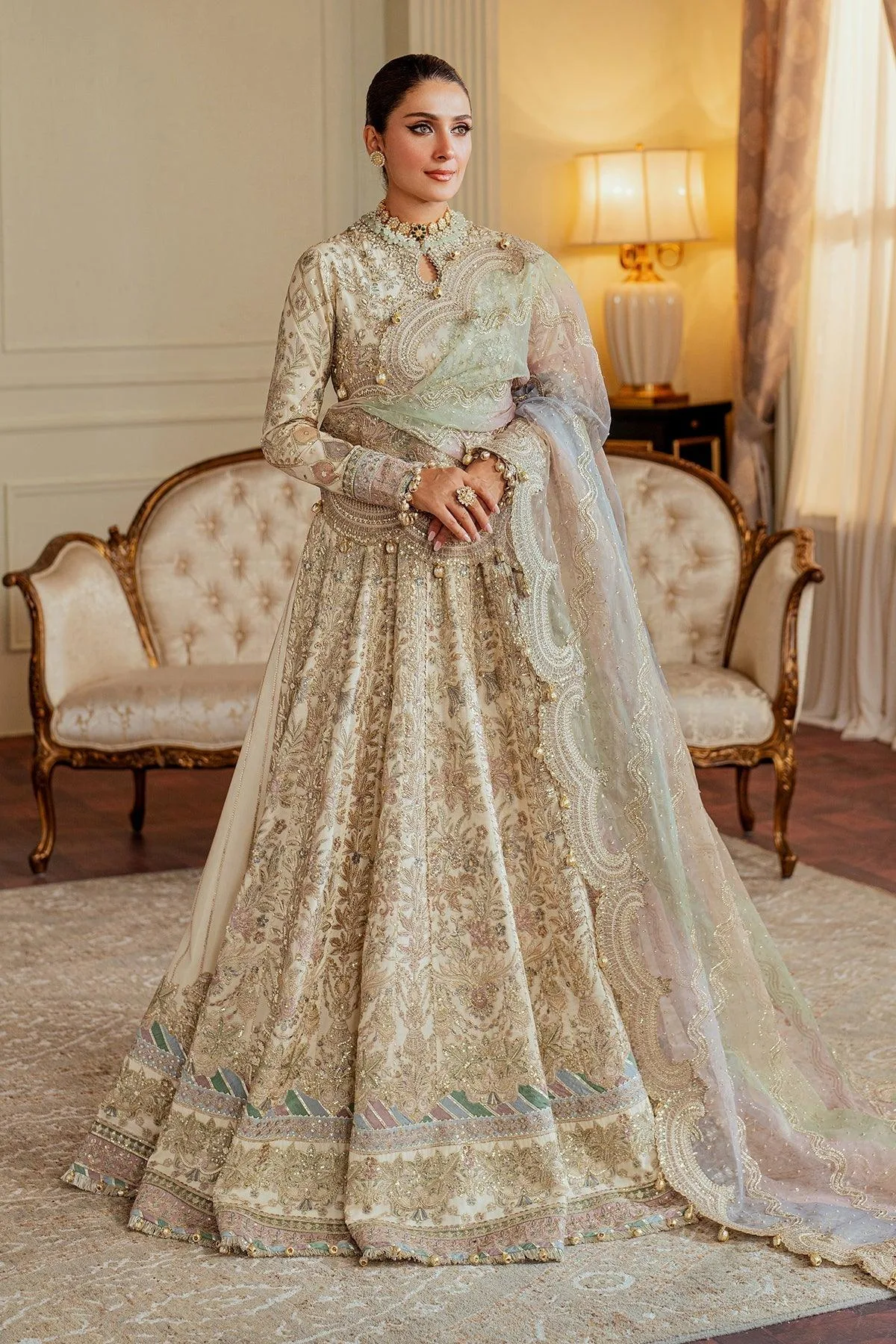 White Organza – view 14 – Poshaq