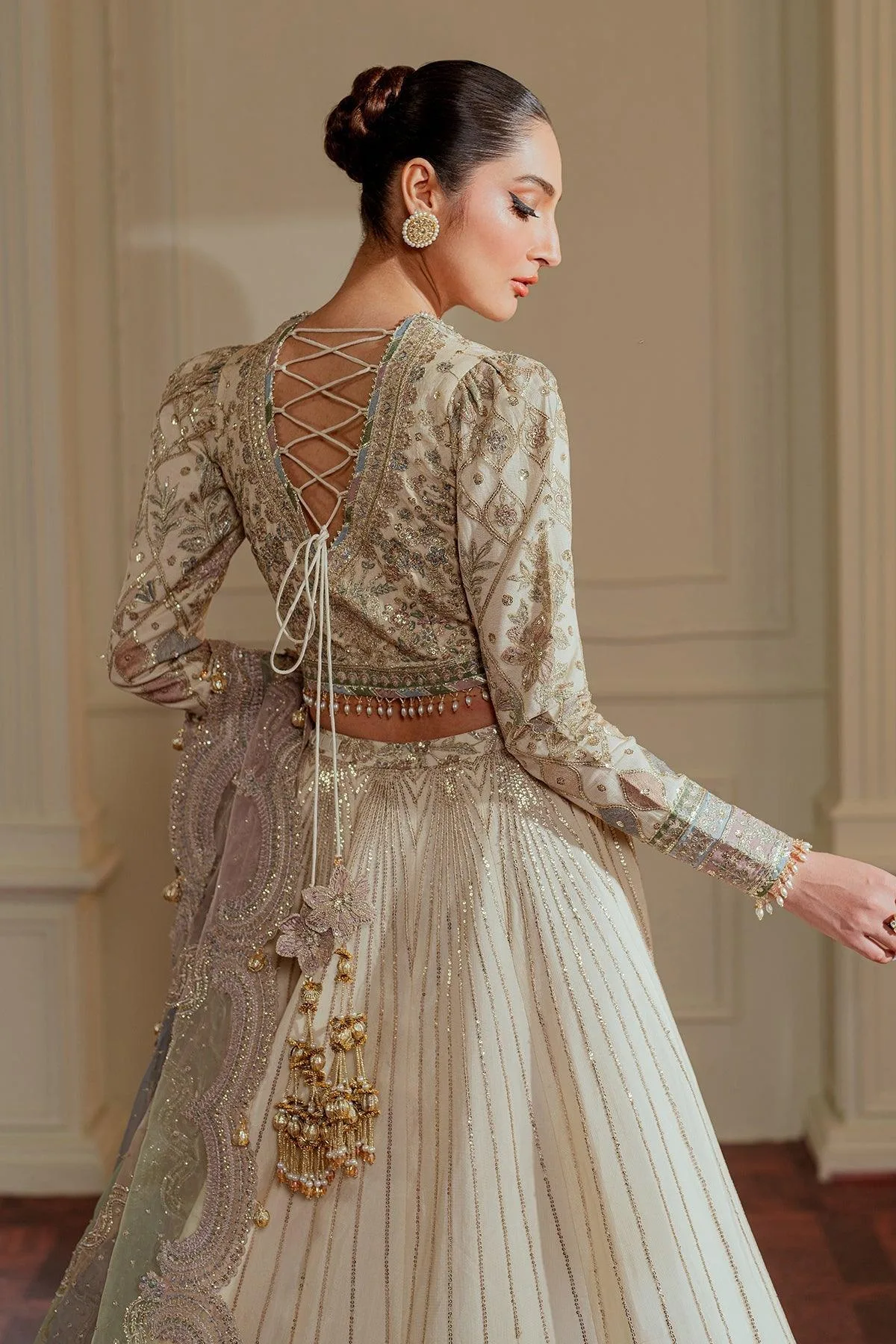 White Organza – view 23 – Poshaq