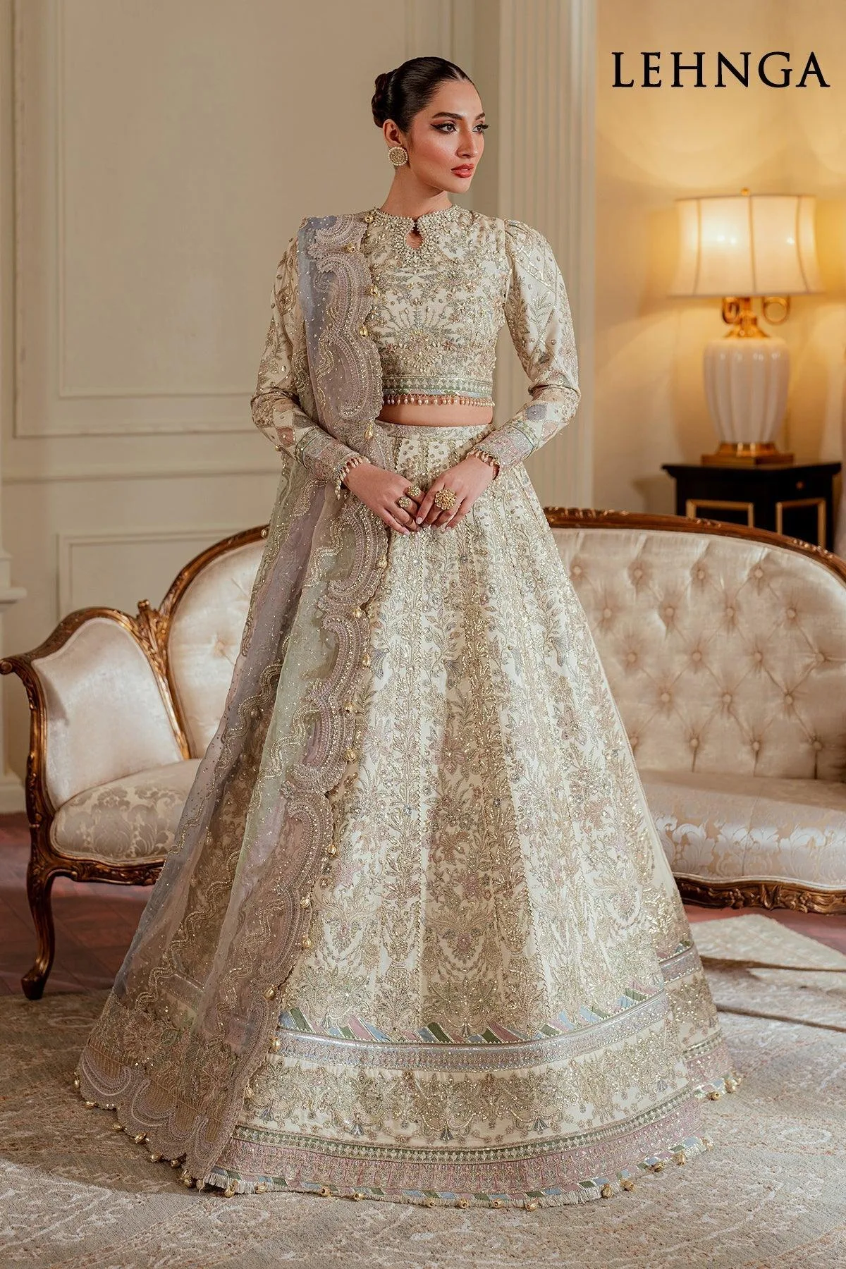 White Organza – view 5 – Poshaq