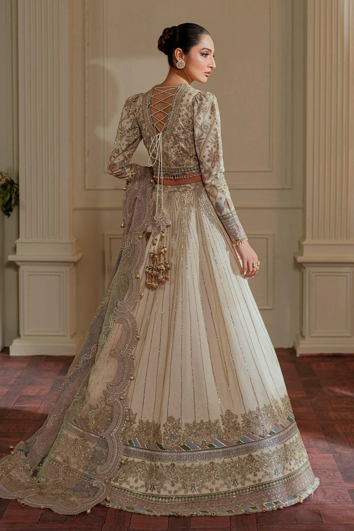 White Organza – view 6 – Poshaq