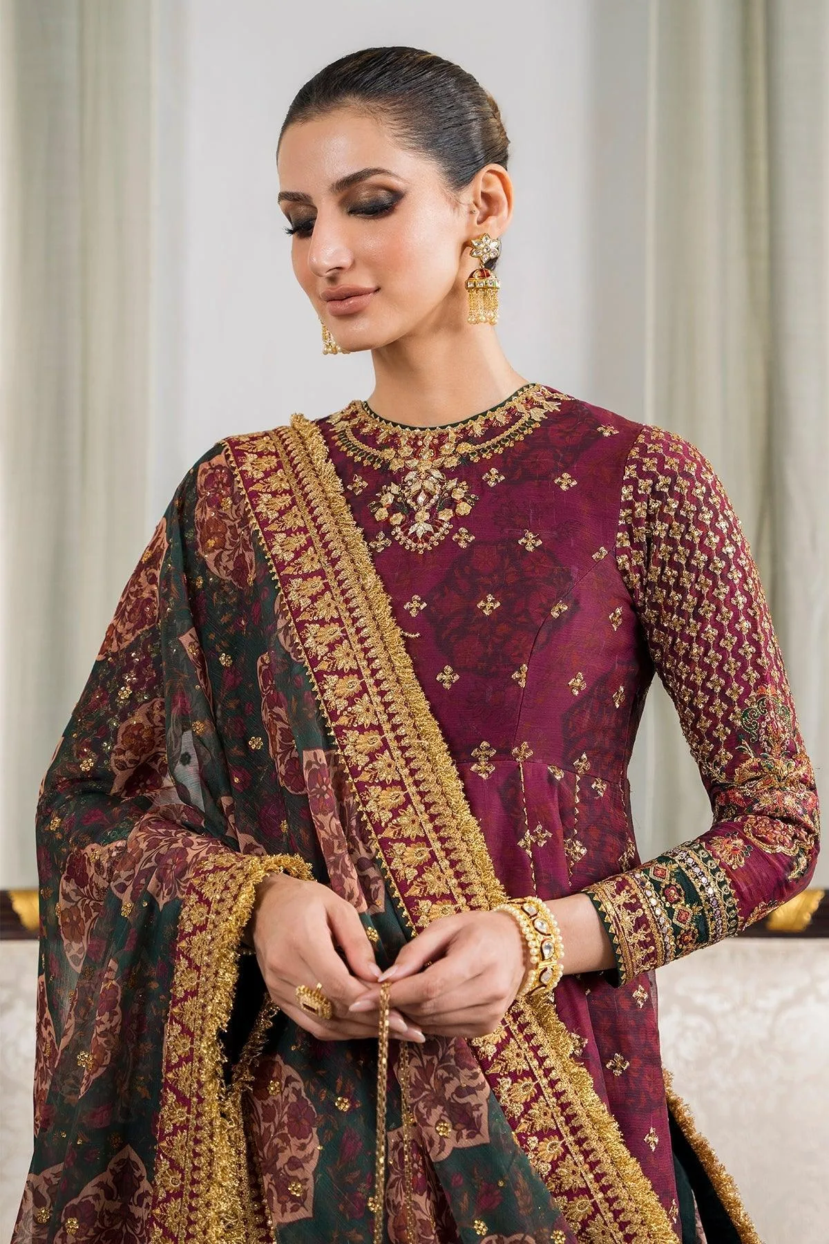 Magenta Chiffon – view 10 – Poshaq