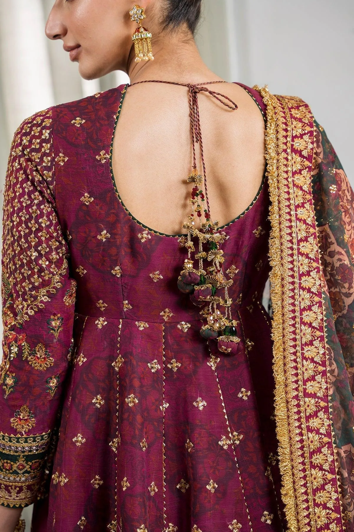 Magenta Chiffon – view 11 – Poshaq