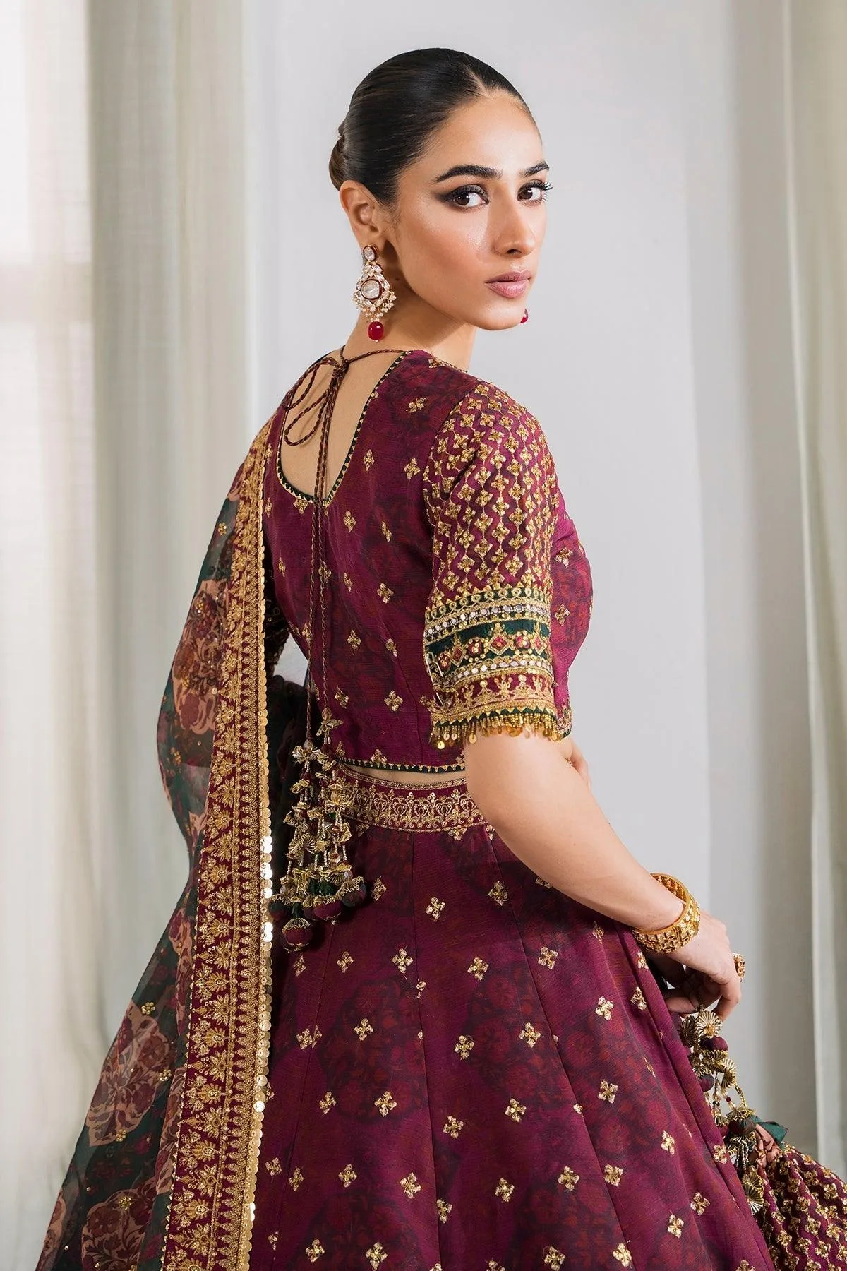 Magenta Chiffon – view 14 – Poshaq