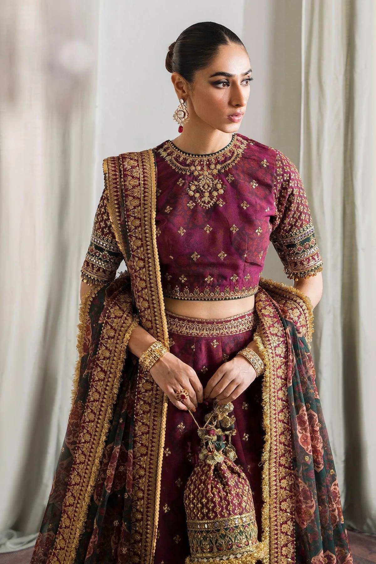 Magenta Chiffon – view 15 – Poshaq
