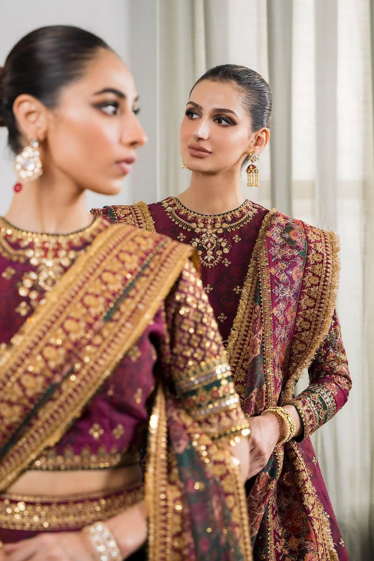 Magenta Chiffon – view 18 – Poshaq