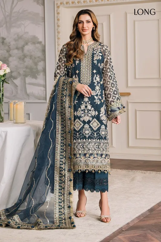 Silver Organza – view 1 – Poshaq