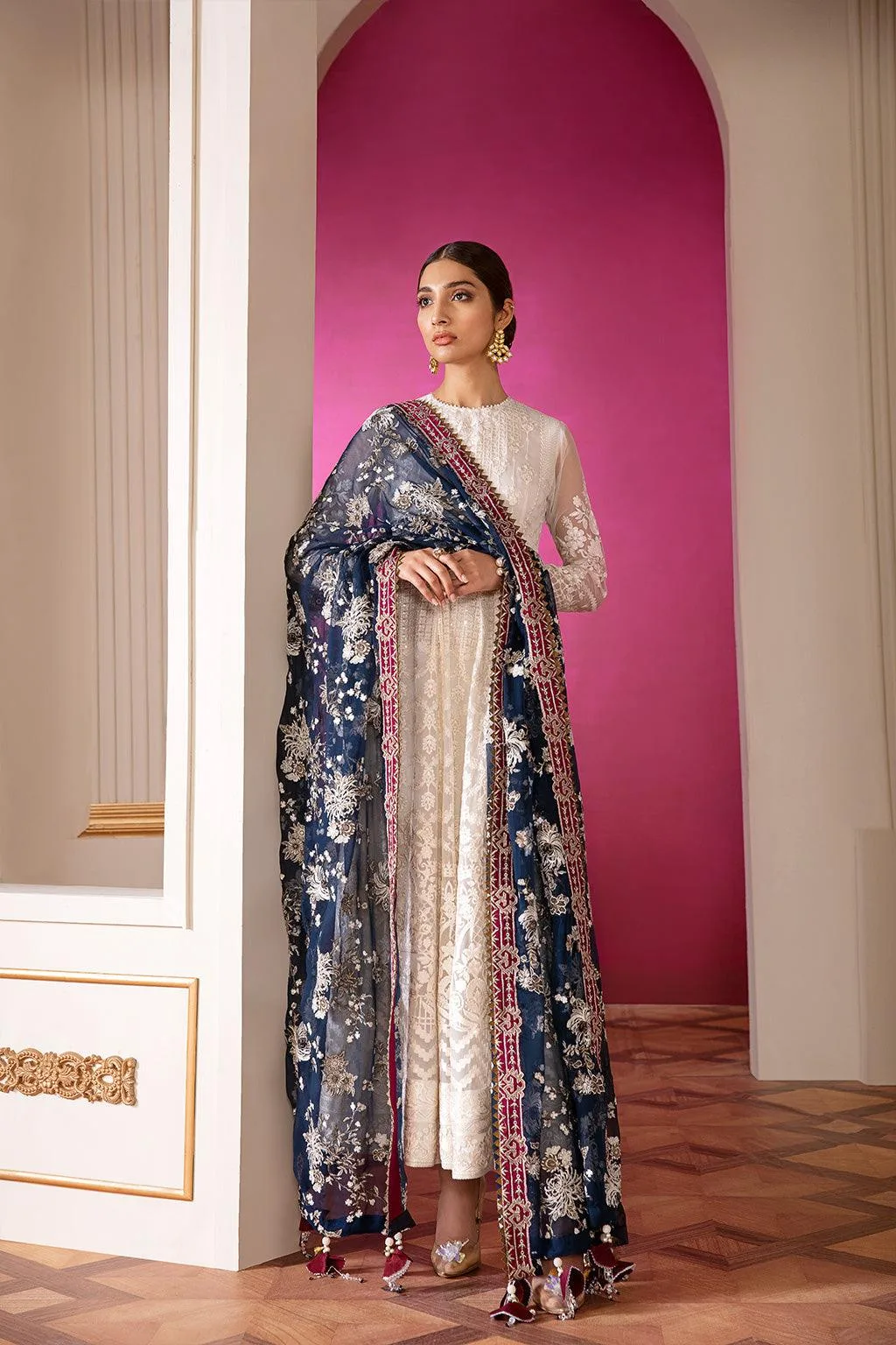 Silver Chiffon – view 6 – Poshaq