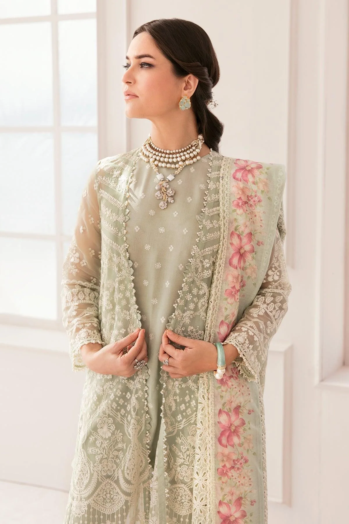 Green Organza – view 10 – Poshaq