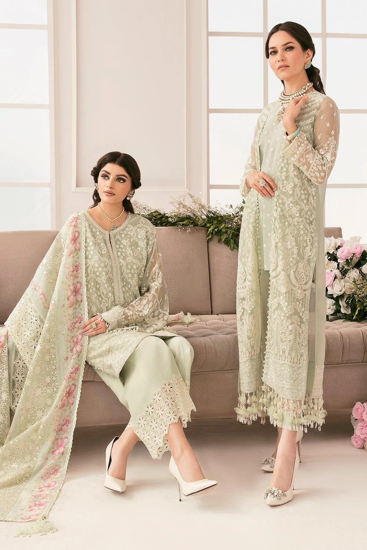 Green Organza – view 13 – Poshaq
