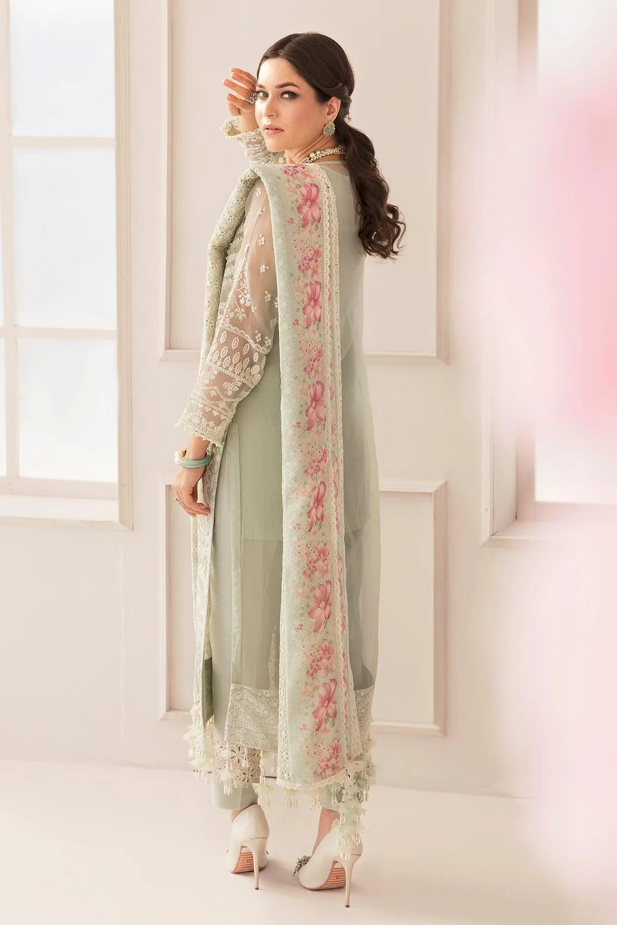 Green Organza – view 5 – Poshaq
