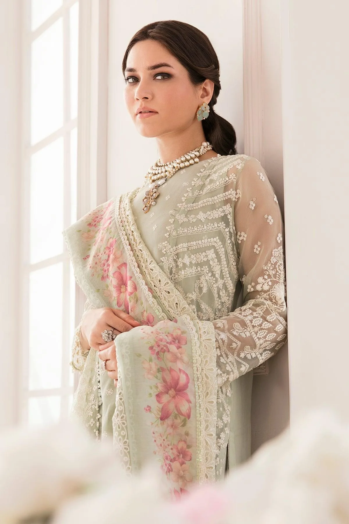 Green Organza – view 9 – Poshaq