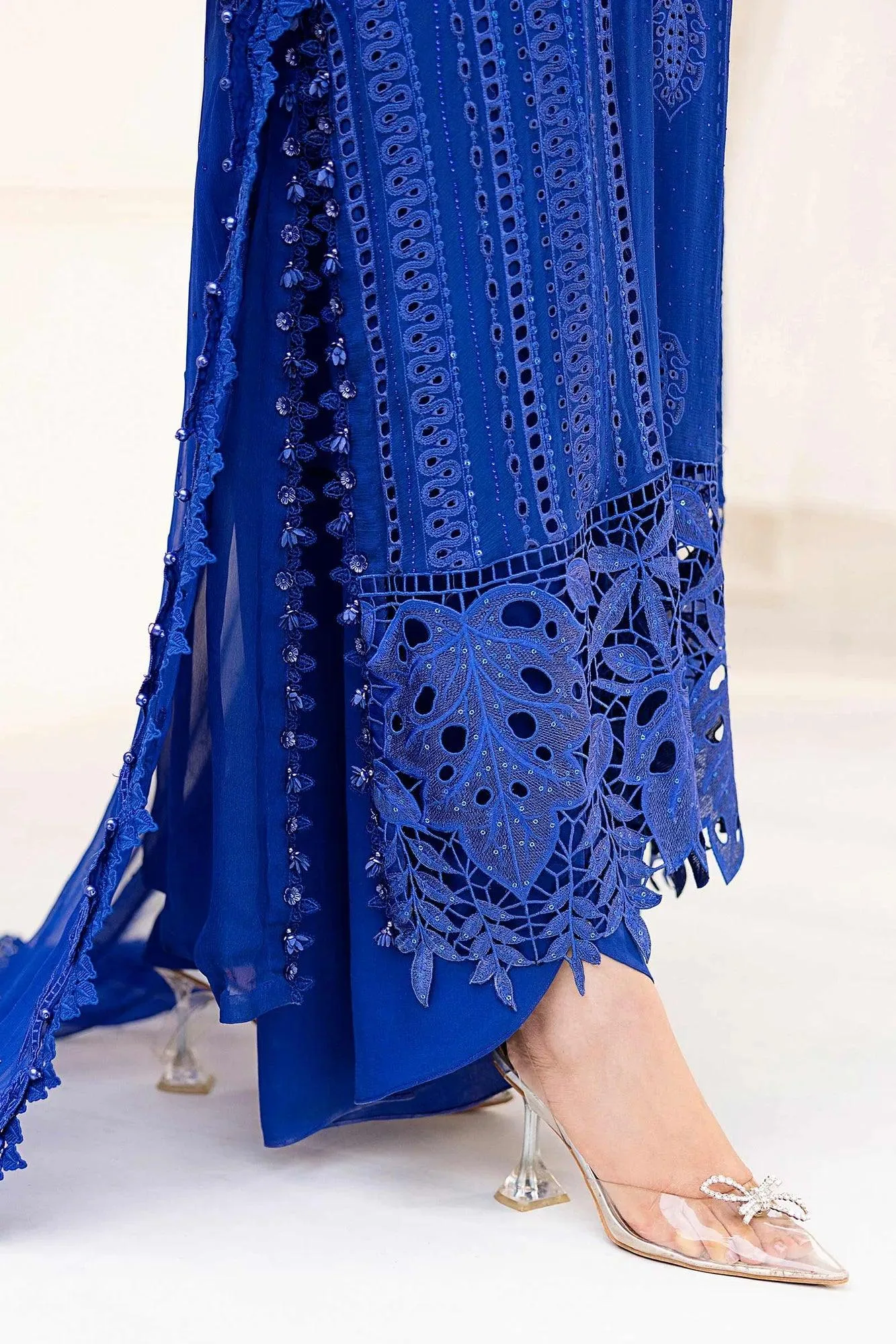 Blue Organza – view 7 – Poshaq