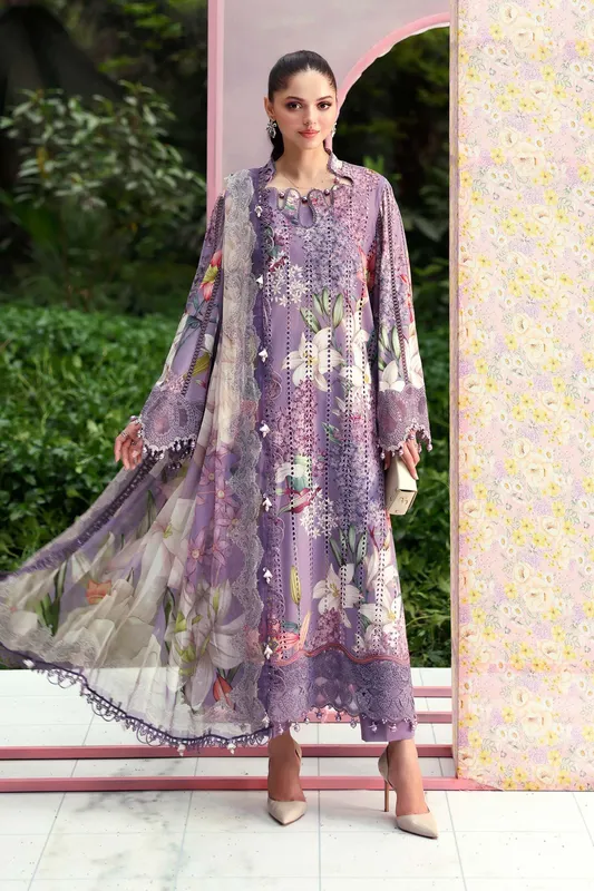 Lilac Organza – view 1 – Poshaq