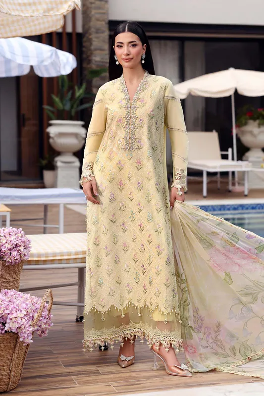 Yellow Chiffon – view 1 – Poshaq