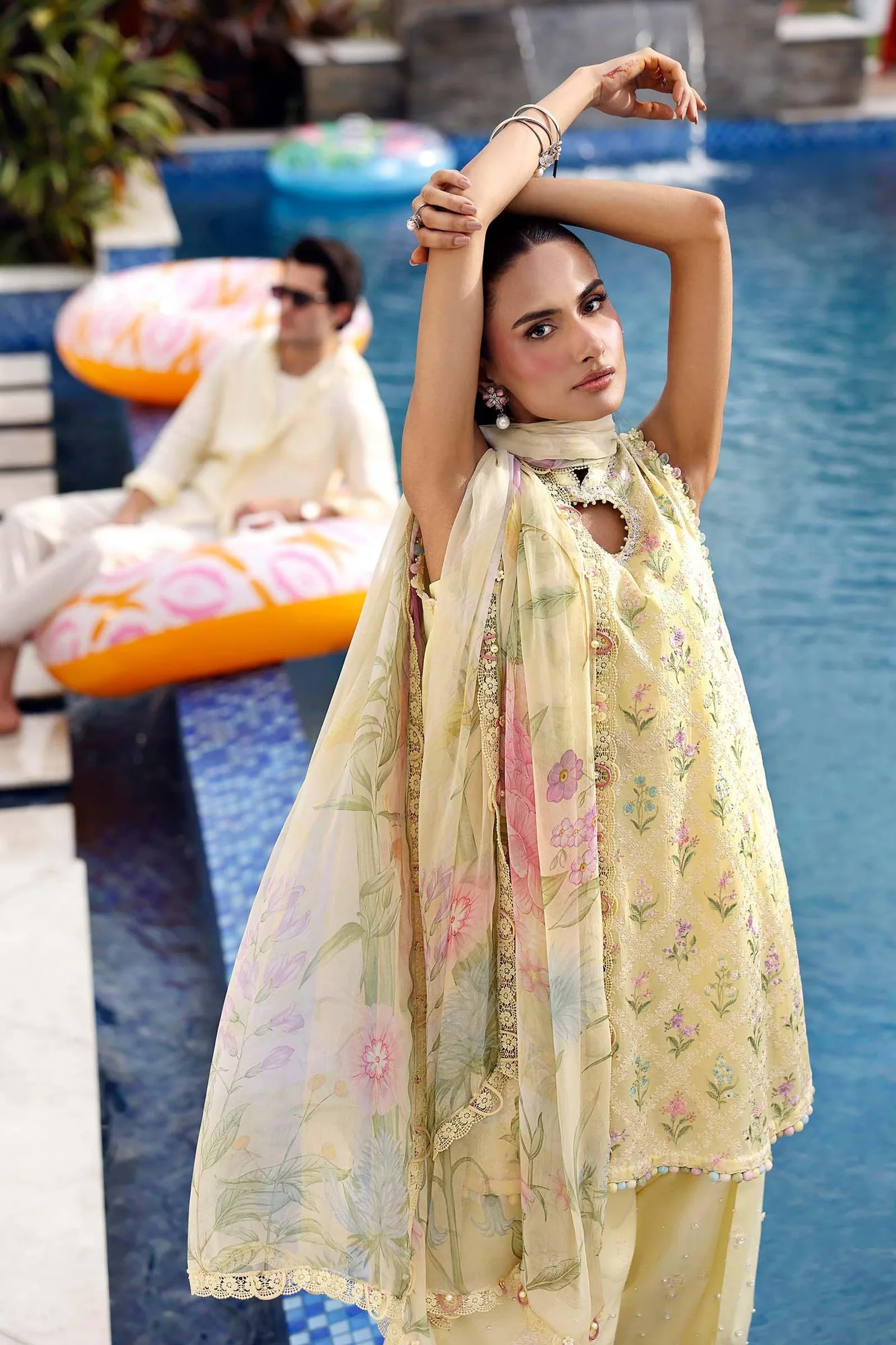 Yellow Chiffon – view 6 – Poshaq