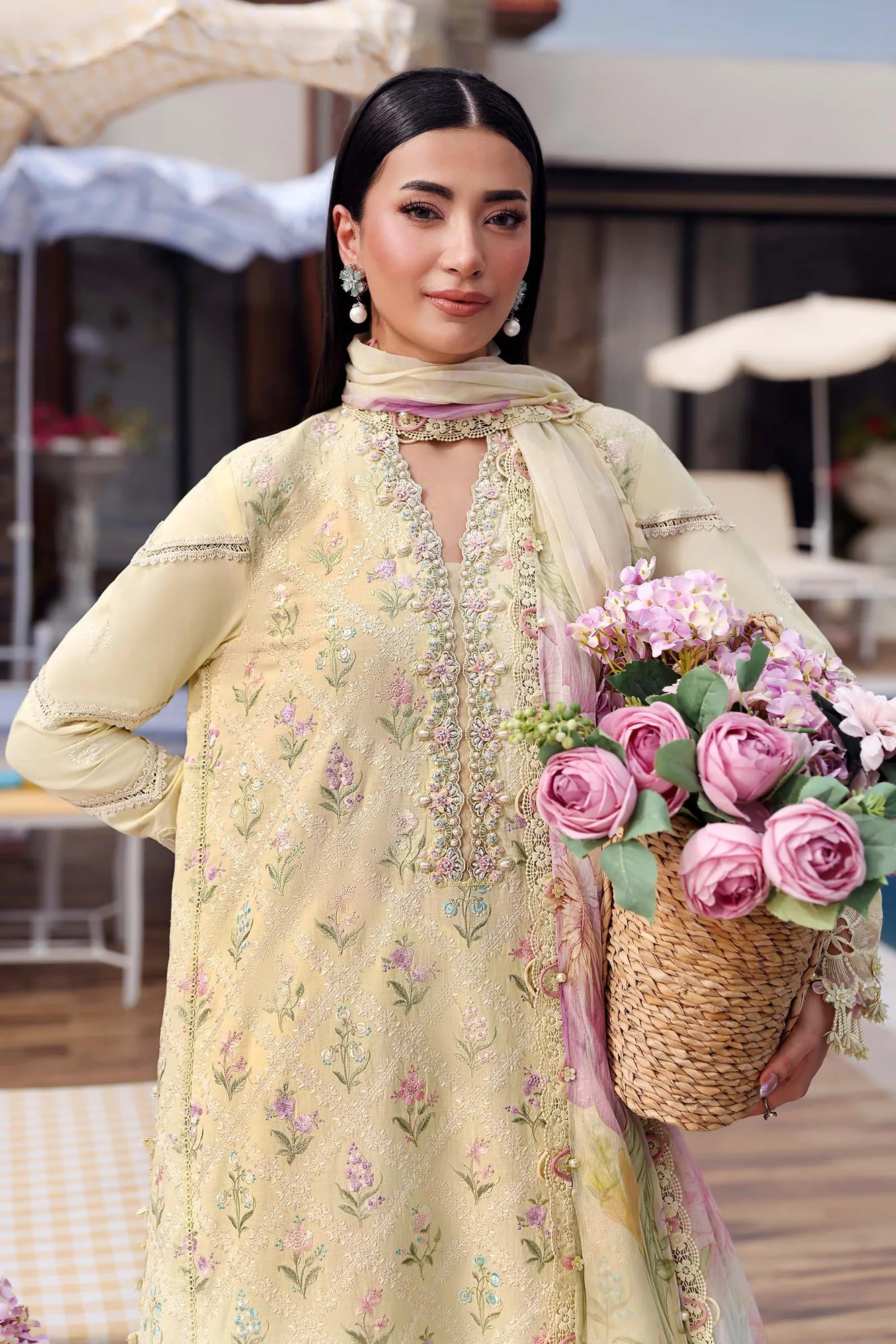 Yellow Chiffon – view 7 – Poshaq