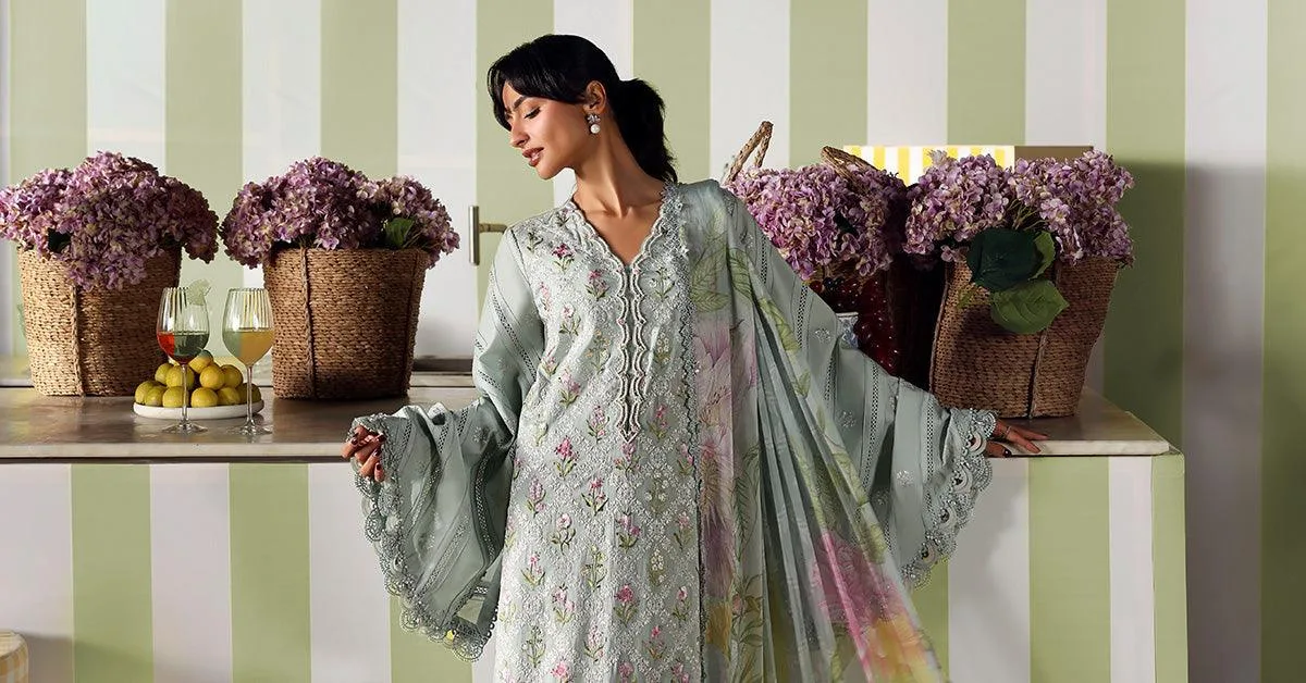 Grey Chiffon – view 7 – Poshaq