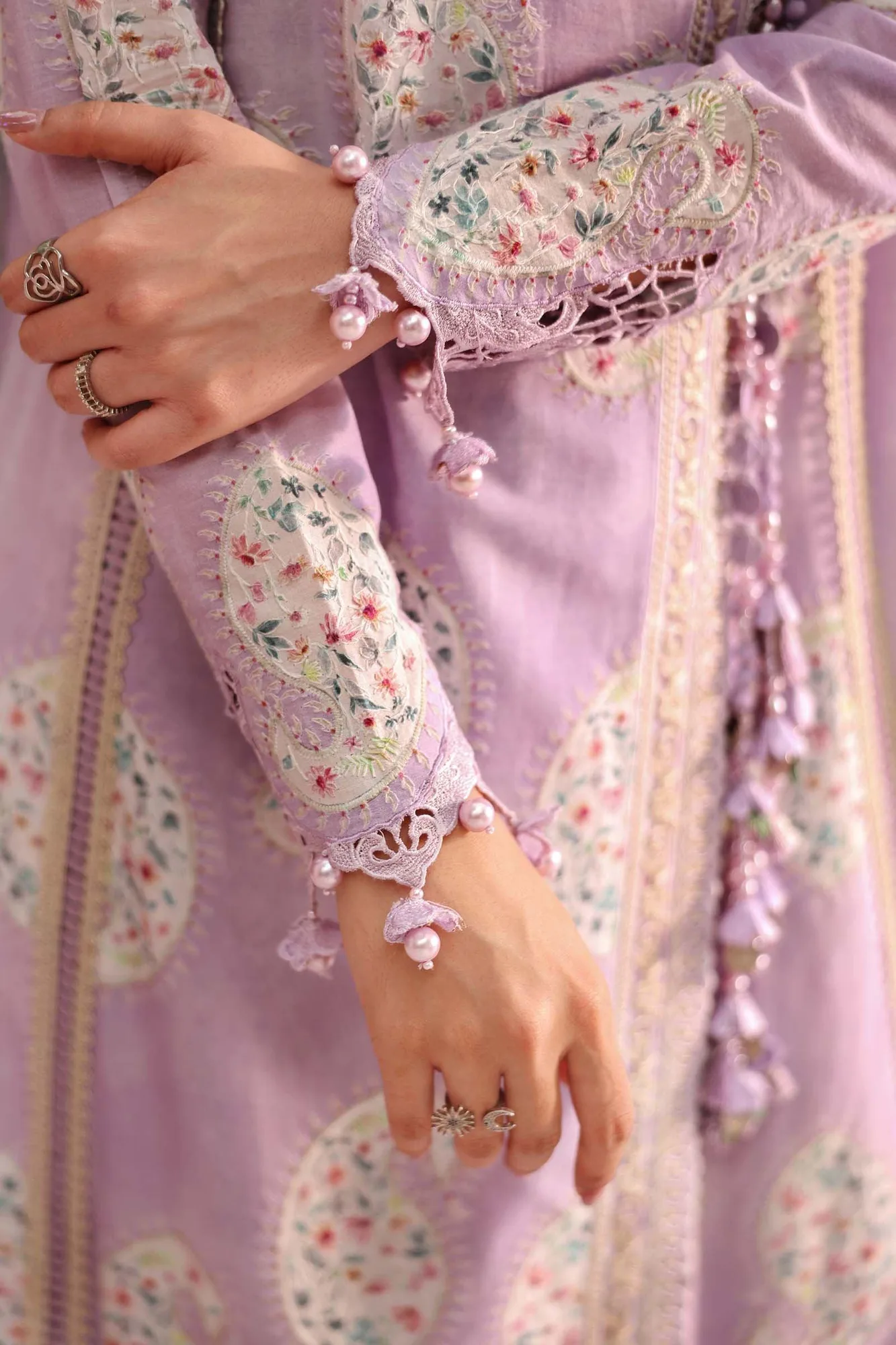 Lilac Organza – view 5 – Poshaq