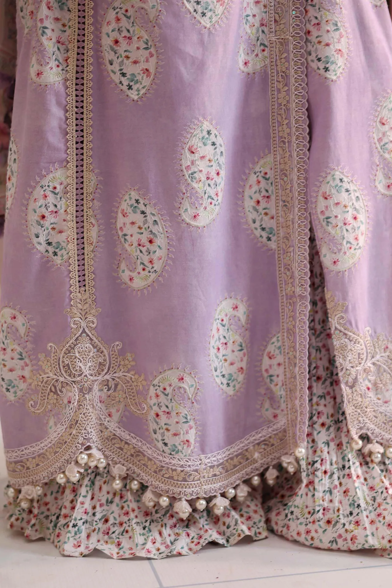 Lilac Organza – view 6 – Poshaq