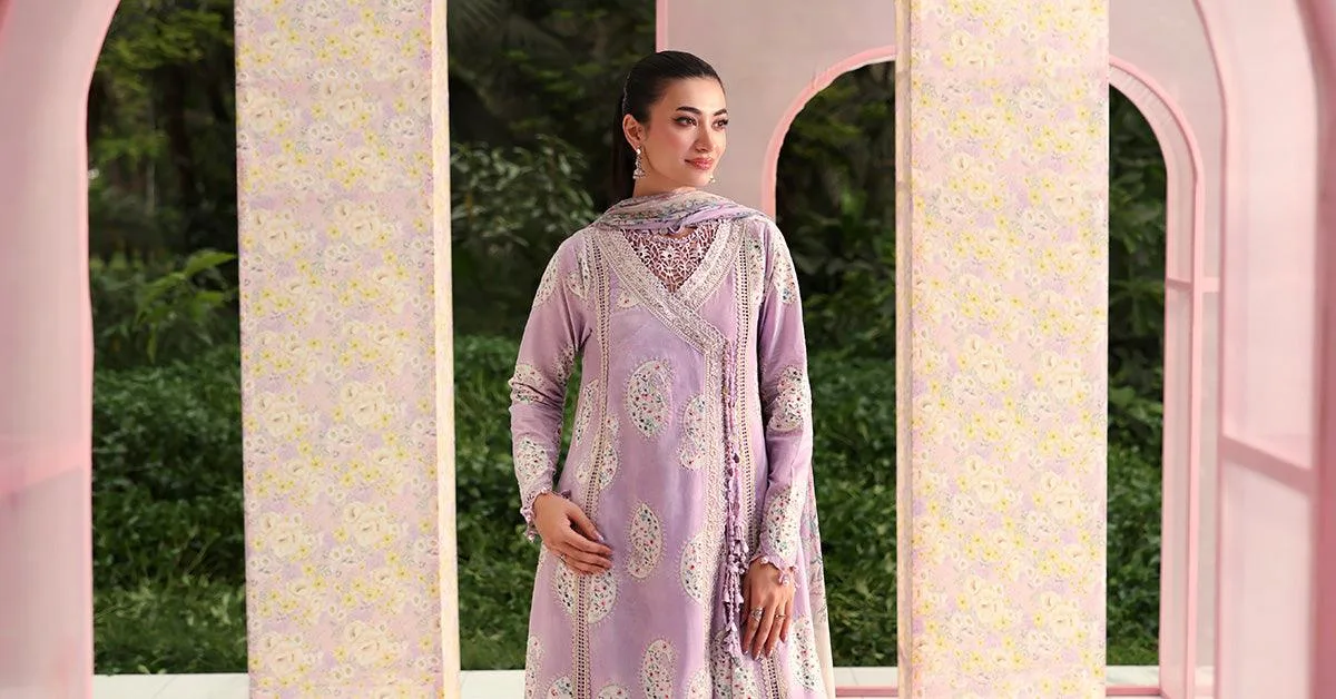 Lilac Organza – view 9 – Poshaq