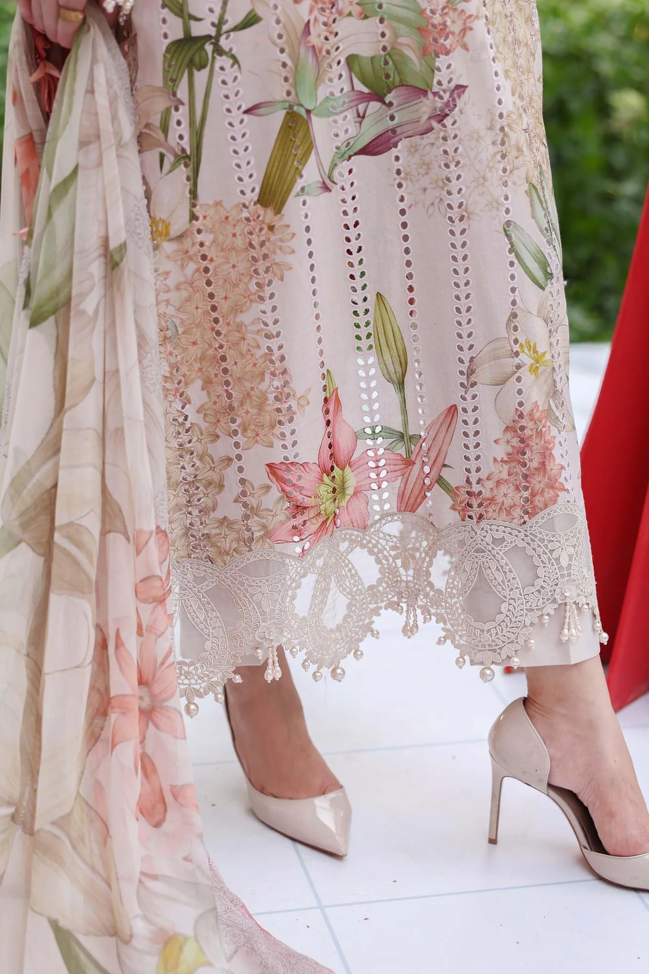 White Organza – view 5 – Poshaq