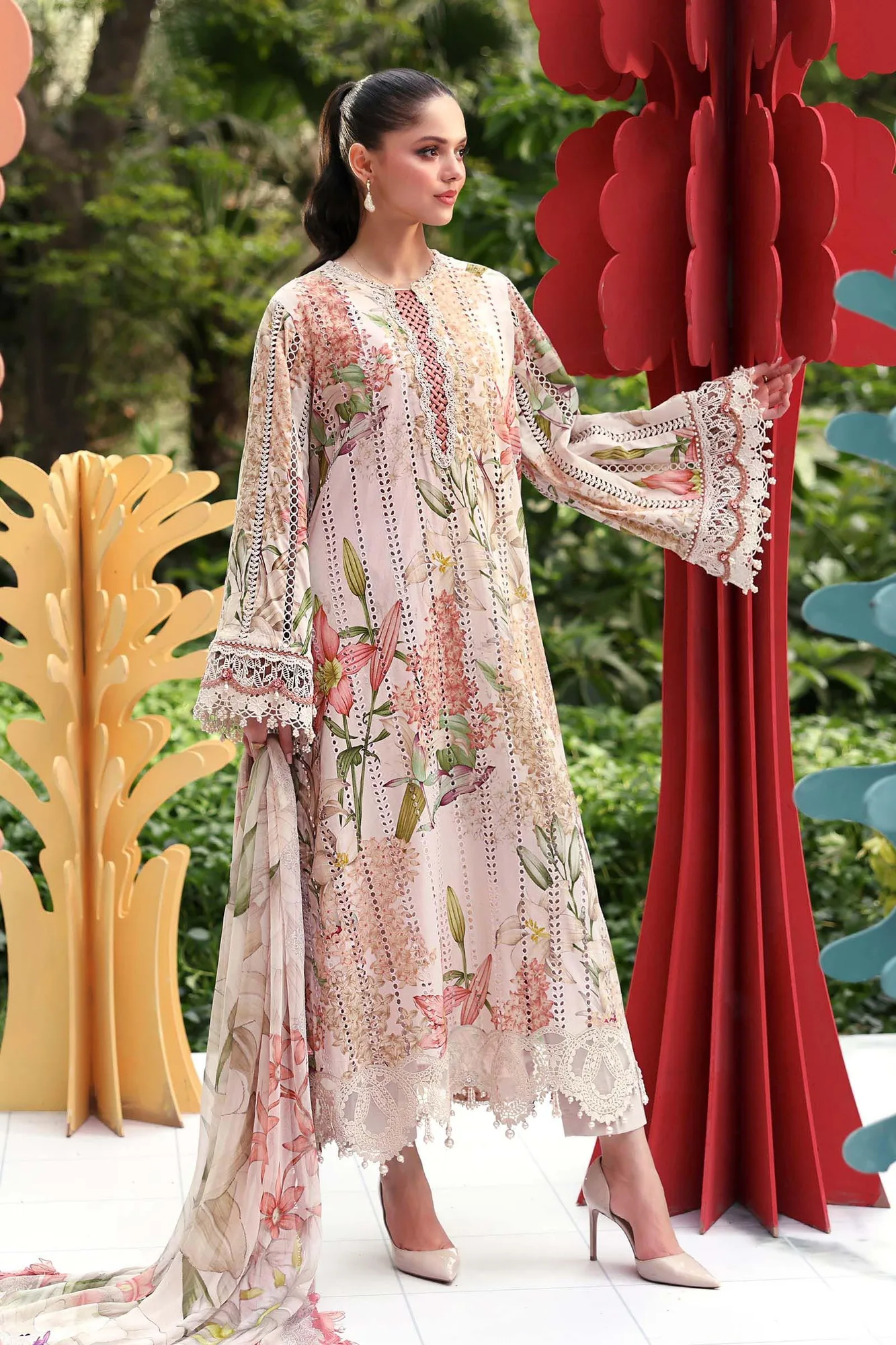 White Organza – view 6 – Poshaq