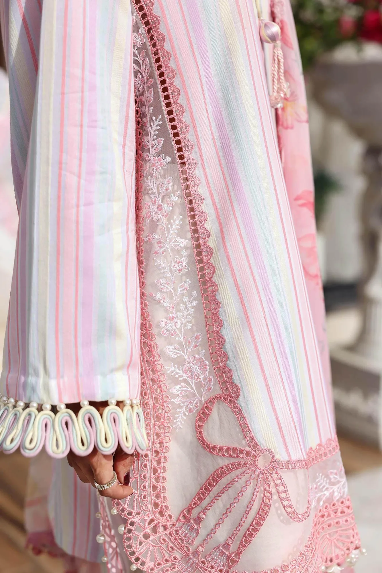 White Jacquard – view 4 – Poshaq