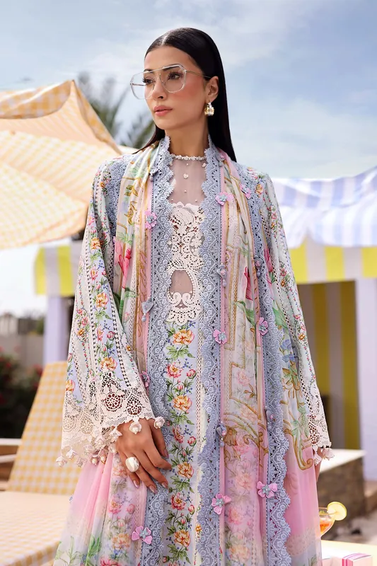 White Chiffon – view 1 – Poshaq