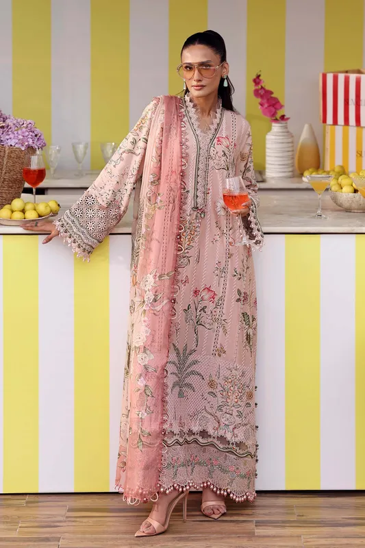 Pink Organza – view 1 – Poshaq