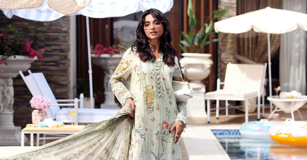 Green Organza – view 7 – Poshaq