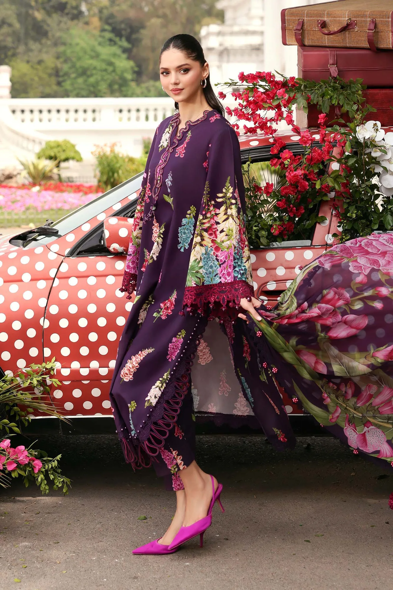 Purple Chiffon – view 10 – Poshaq