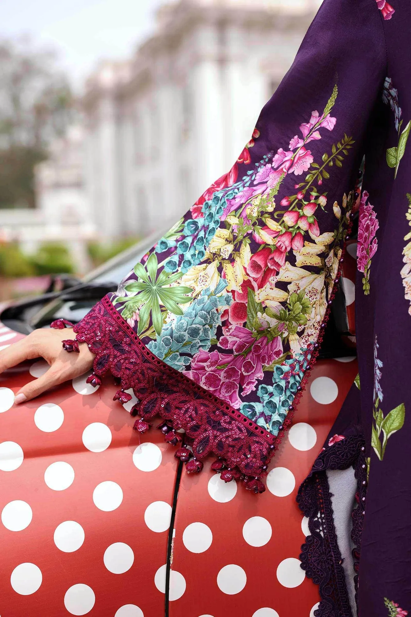 Purple Chiffon – view 9 – Poshaq
