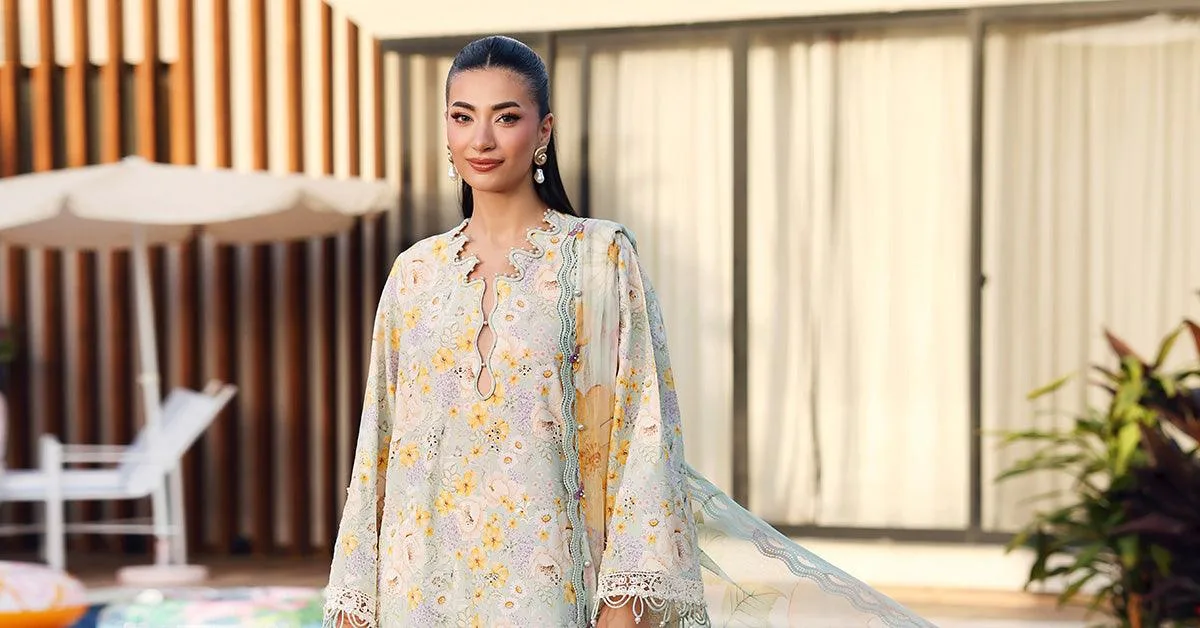 Green Chiffon – view 5 – Poshaq