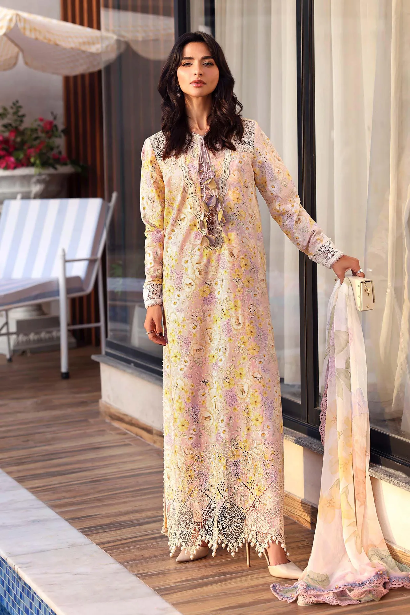 Lilac Chiffon – view 1 – Poshaq