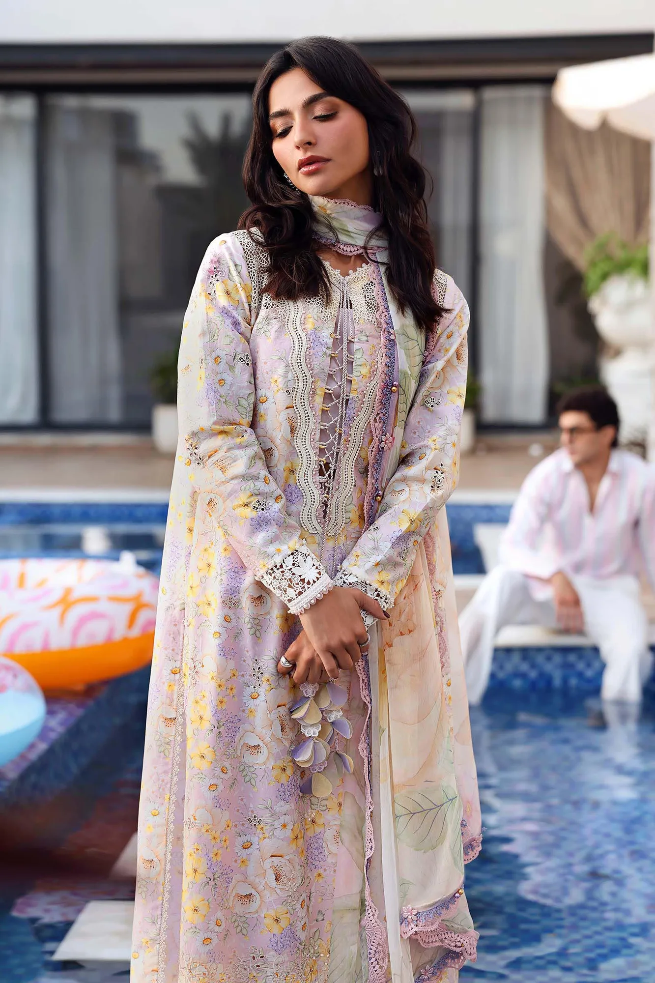 Lilac Chiffon – view 3 – Poshaq