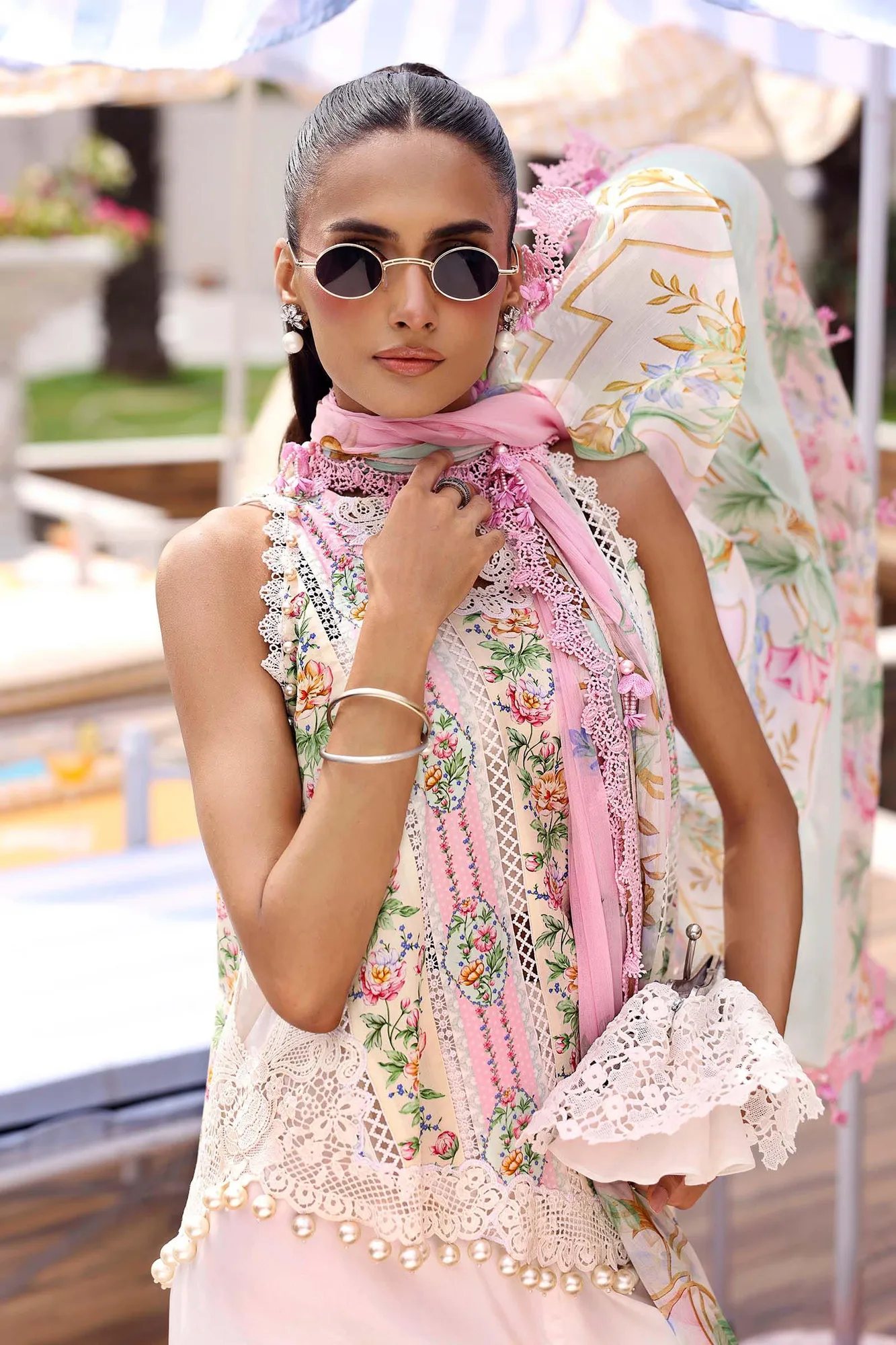 White Chiffon – view 7 – Poshaq