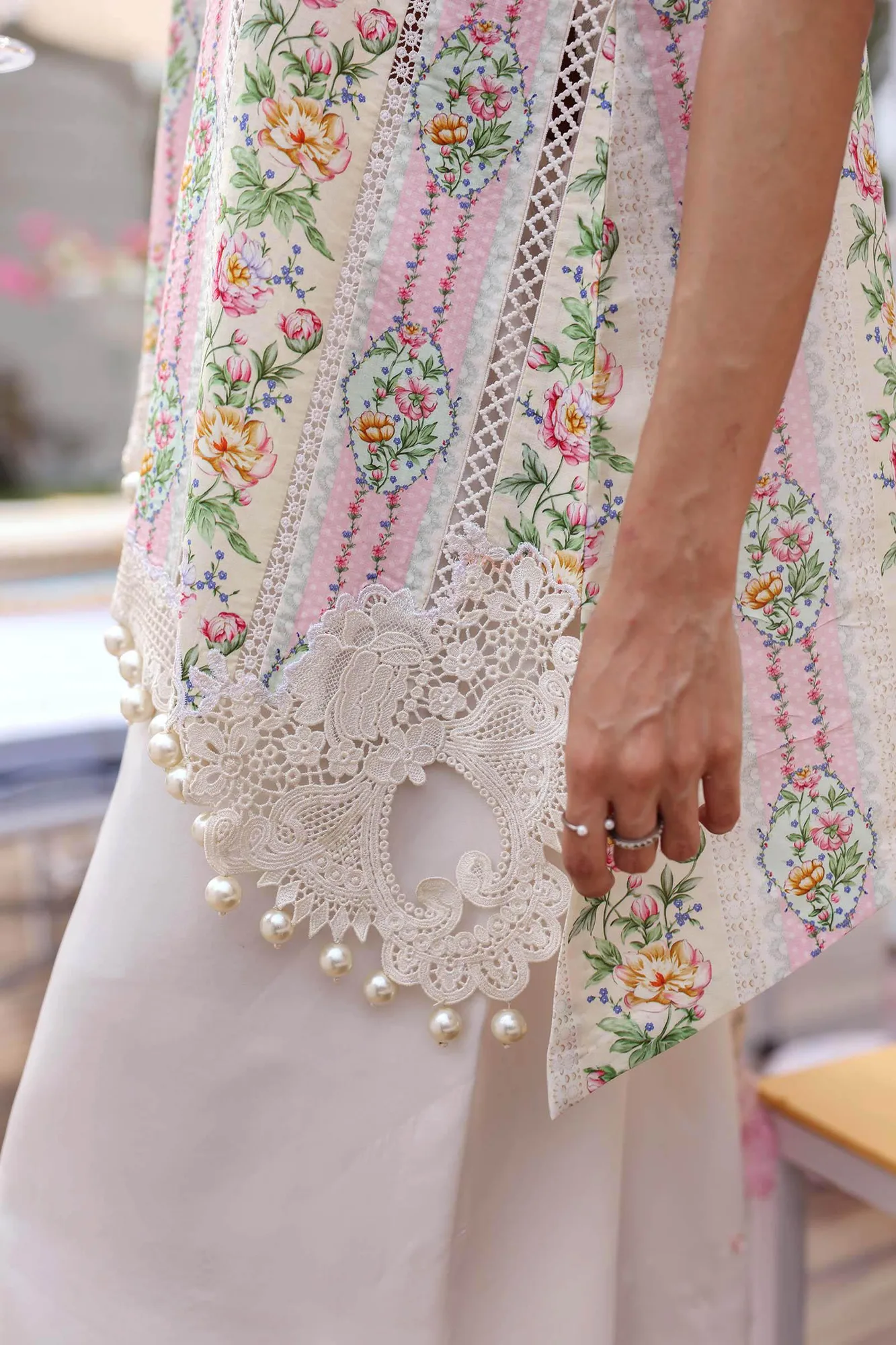 White Chiffon – view 8 – Poshaq