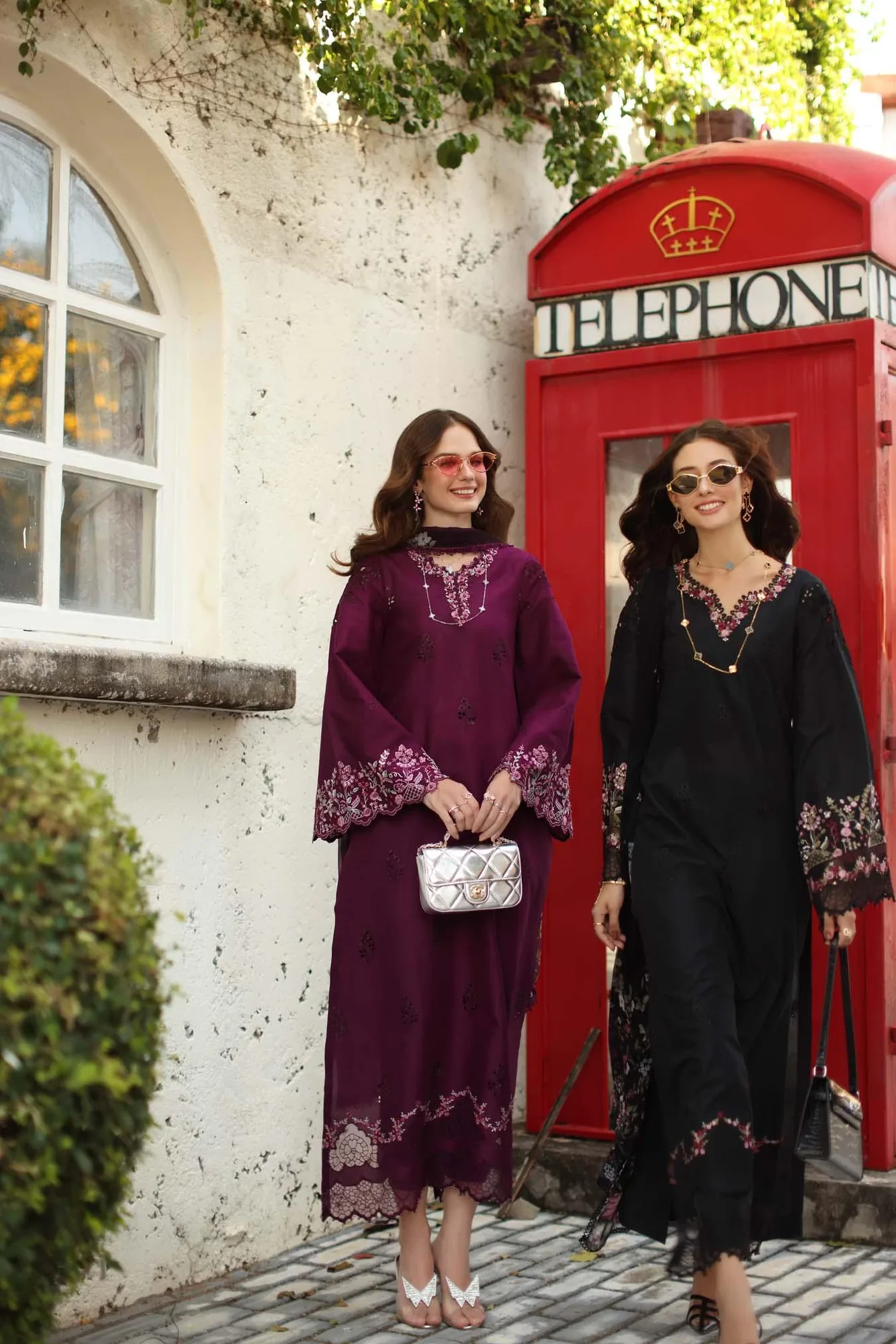 Noor by Saadia Asad Luxe Chikankari 26 Chiffon – view 5 – Poshaq