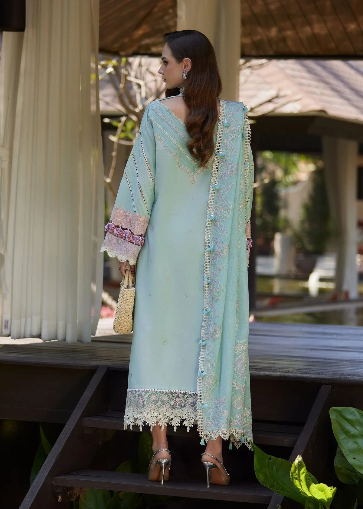 Kanwal Malik Ariya Luxury Lawn 26 Lilac Cambric – view 2 – Poshaq