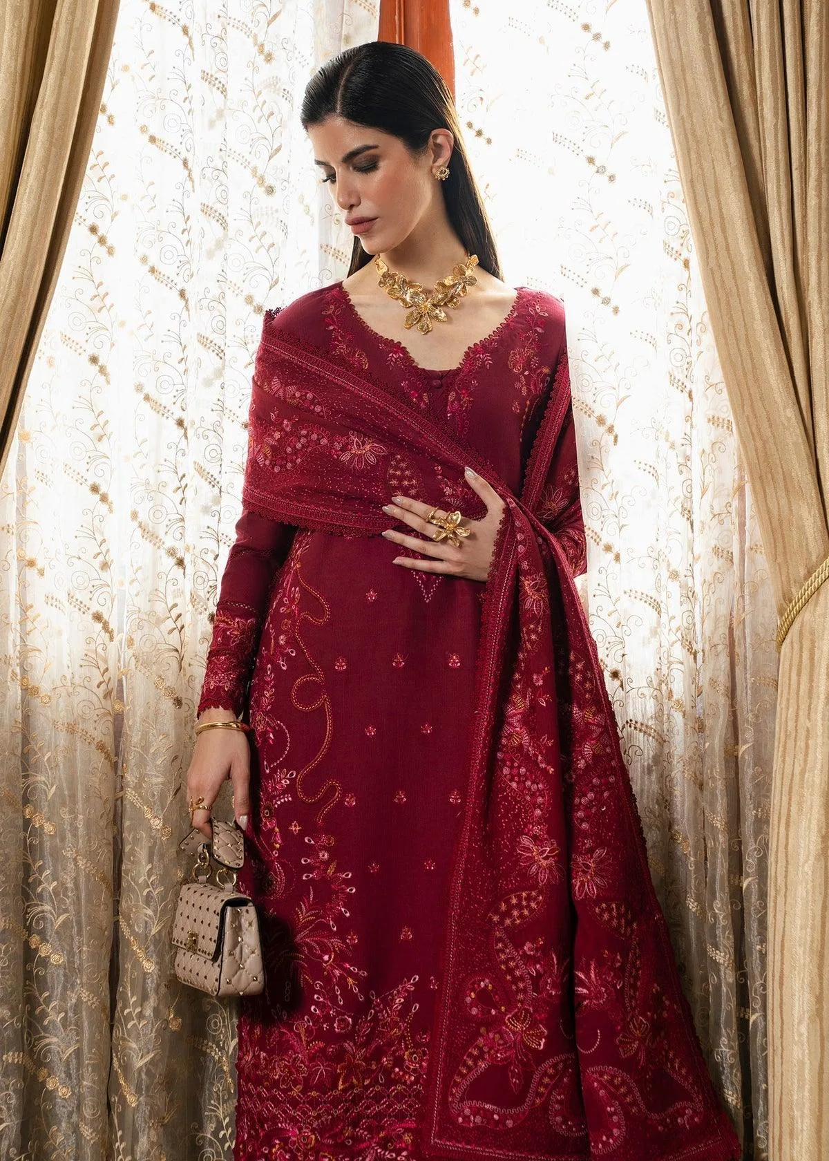 Kanwal Malik Gulana Winter 25 – view 7 – Poshaq
