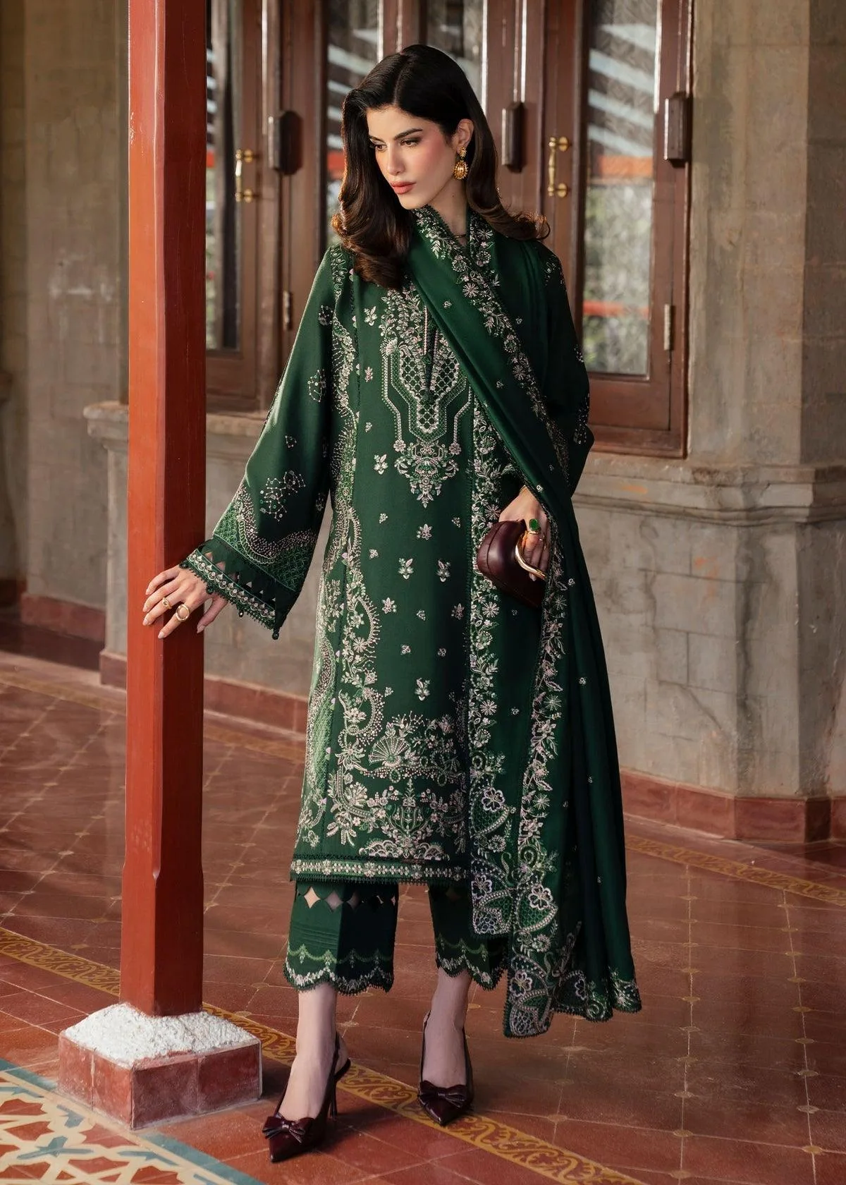 Kanwal Malik Gulana Winter 25 Karandi – view 1 – Poshaq