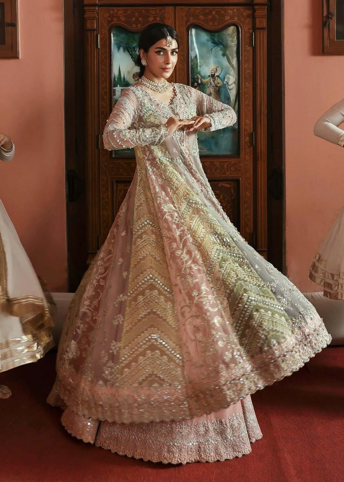 Kanwal Malik Maahi Festive 25 Organza – view 3 – Poshaq