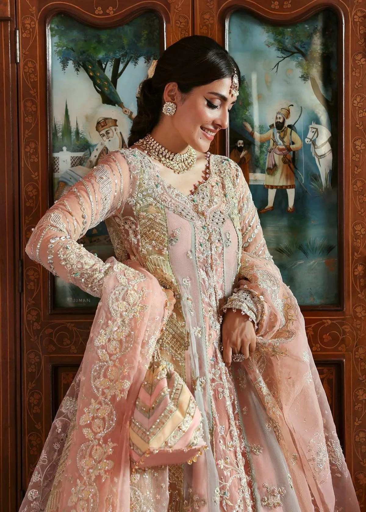 Kanwal Malik Maahi Festive 25 Organza – view 4 – Poshaq