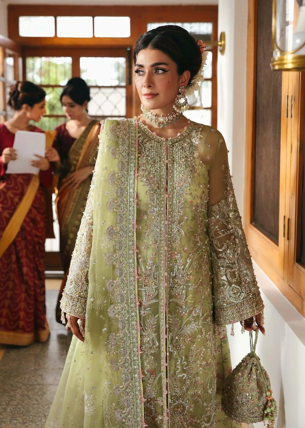 Kanwal Malik Maahi Festive 25 Organza – view 2 – Poshaq