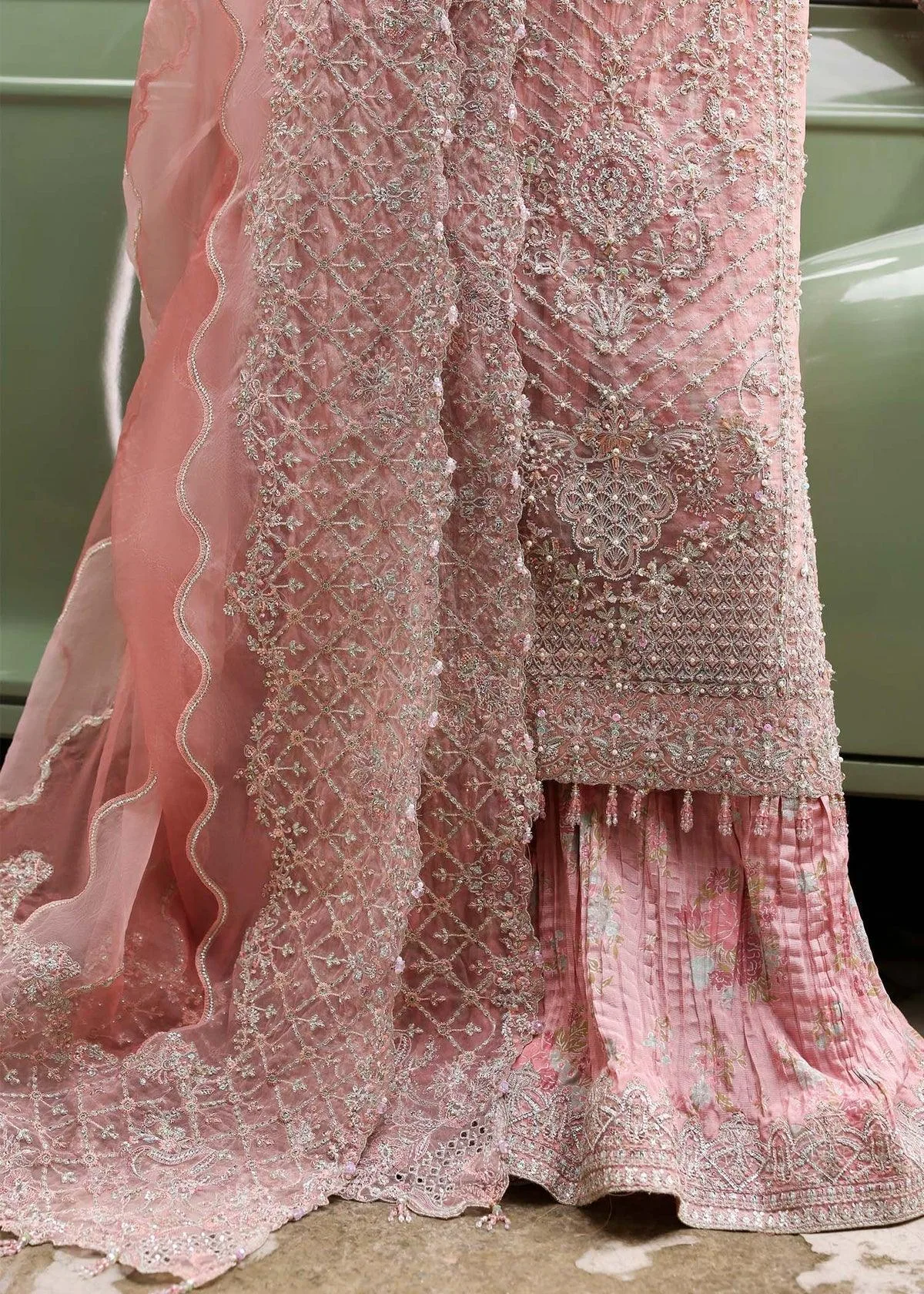 Kanwal Malik Maahi Festive 25 Organza – view 3 – Poshaq