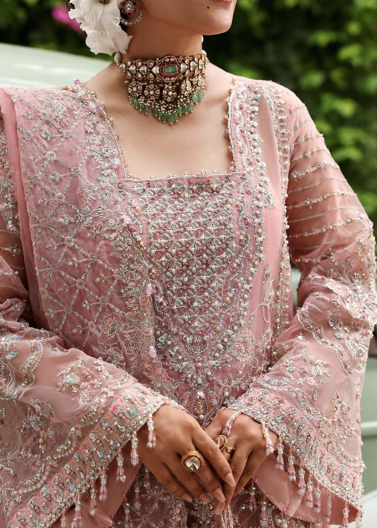 Kanwal Malik Maahi Festive 25 Organza – view 4 – Poshaq
