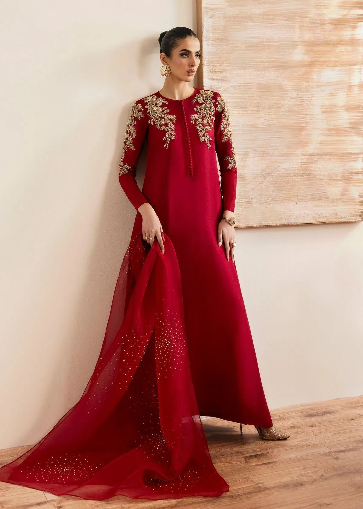Kanwal Malik Miray Luxury Pret Organza – view 1 – Poshaq