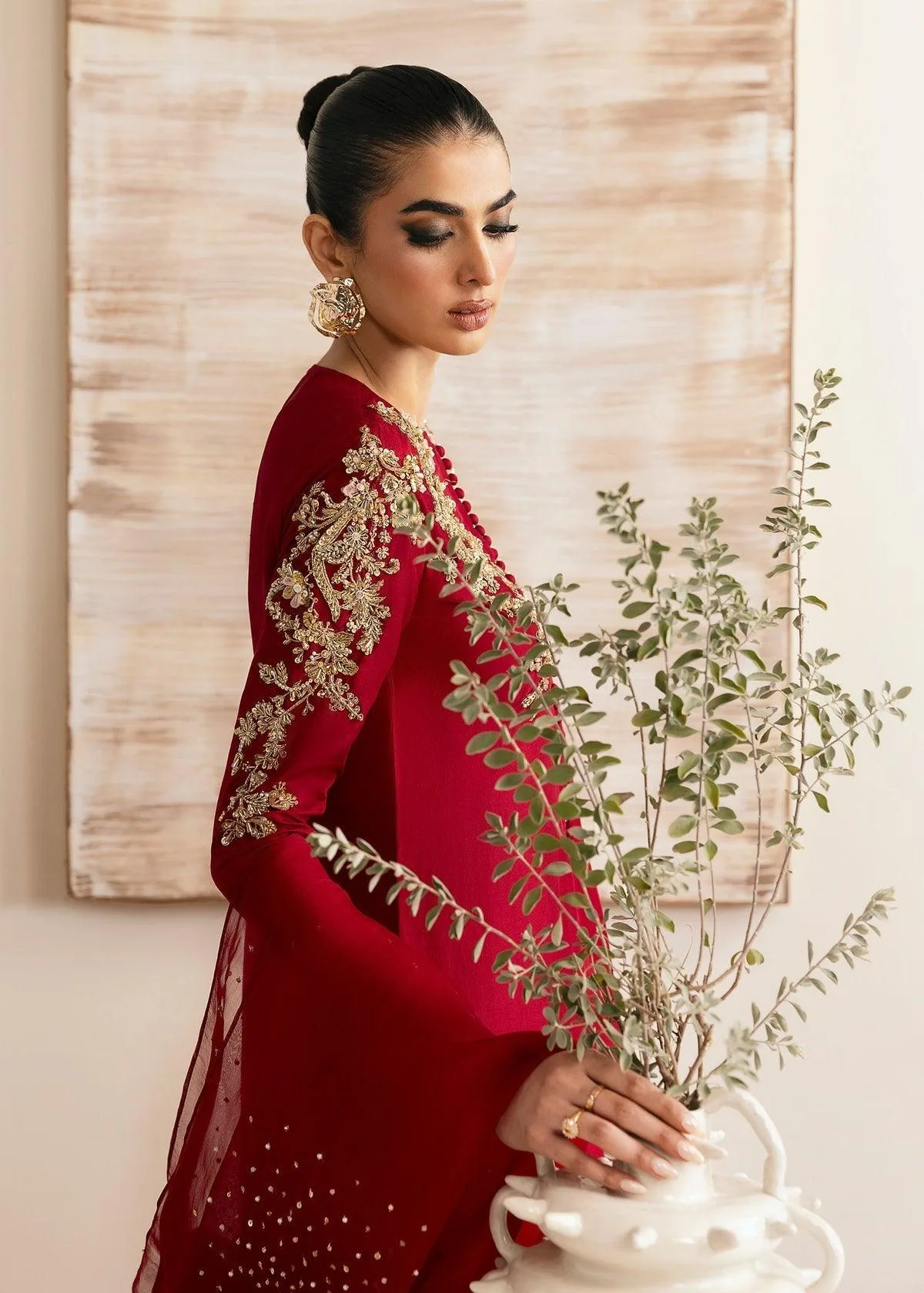 Kanwal Malik Miray Luxury Pret Organza – view 3 – Poshaq