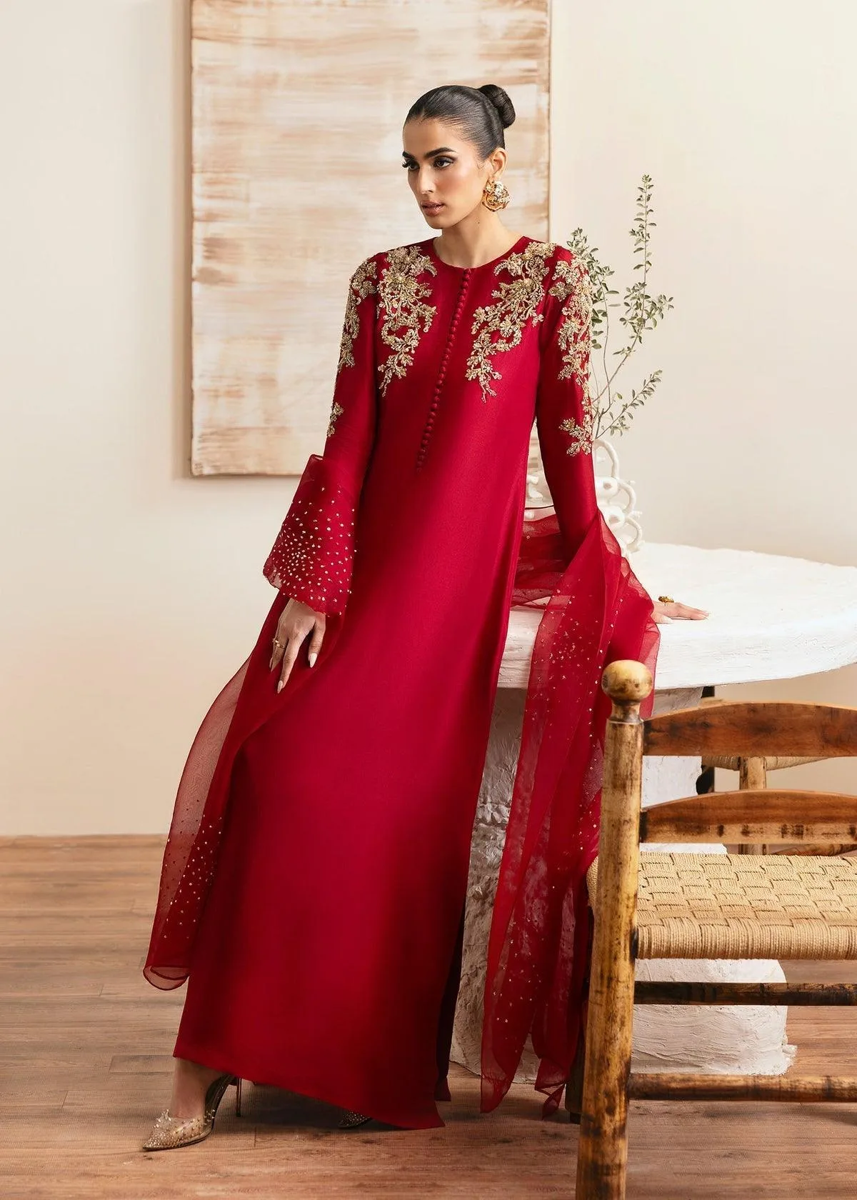 Kanwal Malik Miray Luxury Pret Organza – view 4 – Poshaq